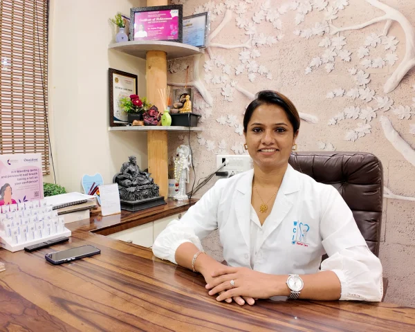 Close-up of modern dental equipment